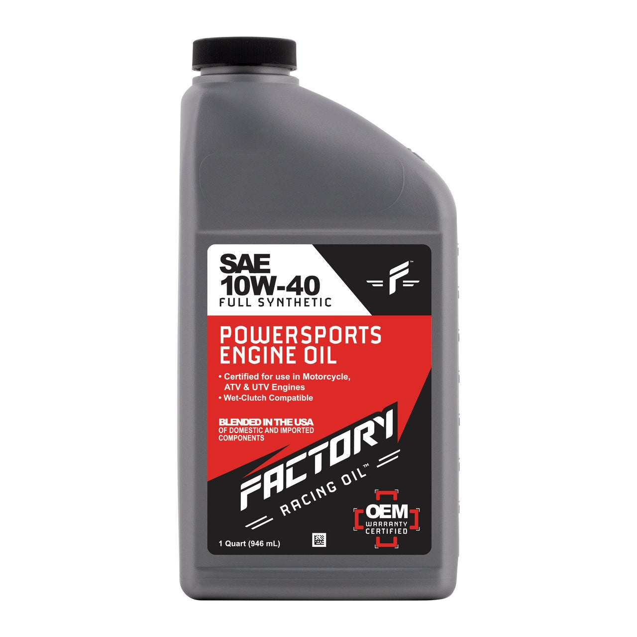 Factory Racing Parts SAE 10W-40 Full Synthetic 5 Quart Oil Change Kit compatible with Kawasaki ZG1200 Voyager XIII-1